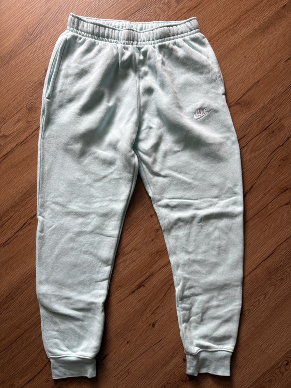 Nike Mens Mint Green Fleece Joggers